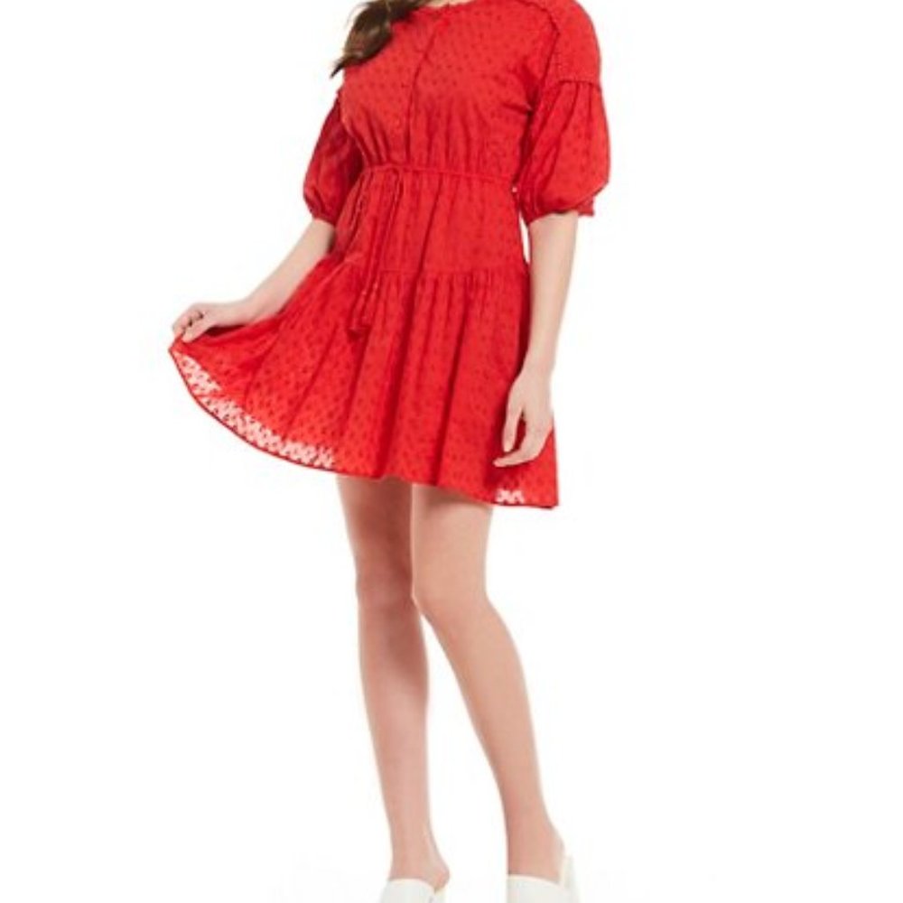 Chelsea and Violet Red Dress